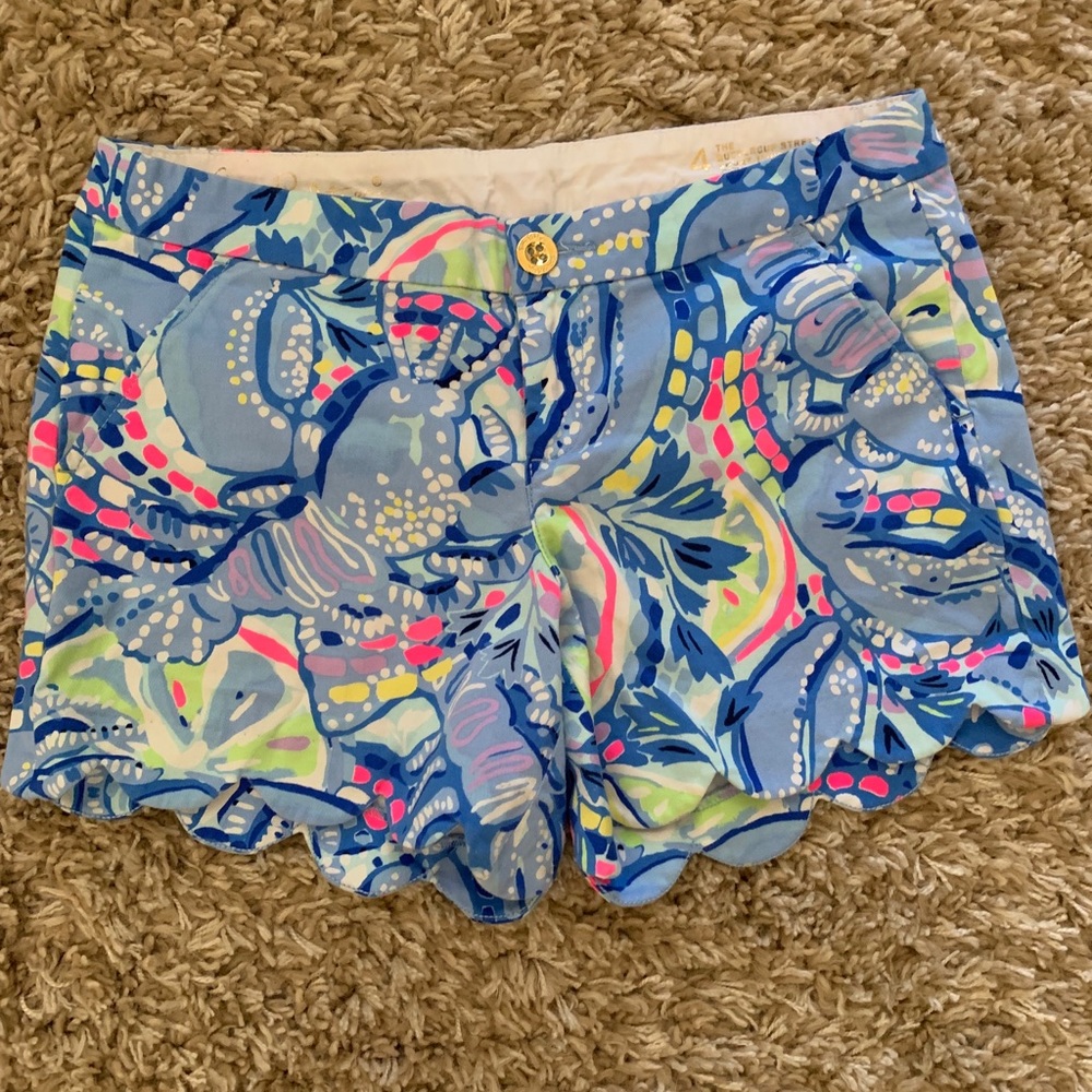 Lilly Pulitzer Buttercup Stretch Shorts